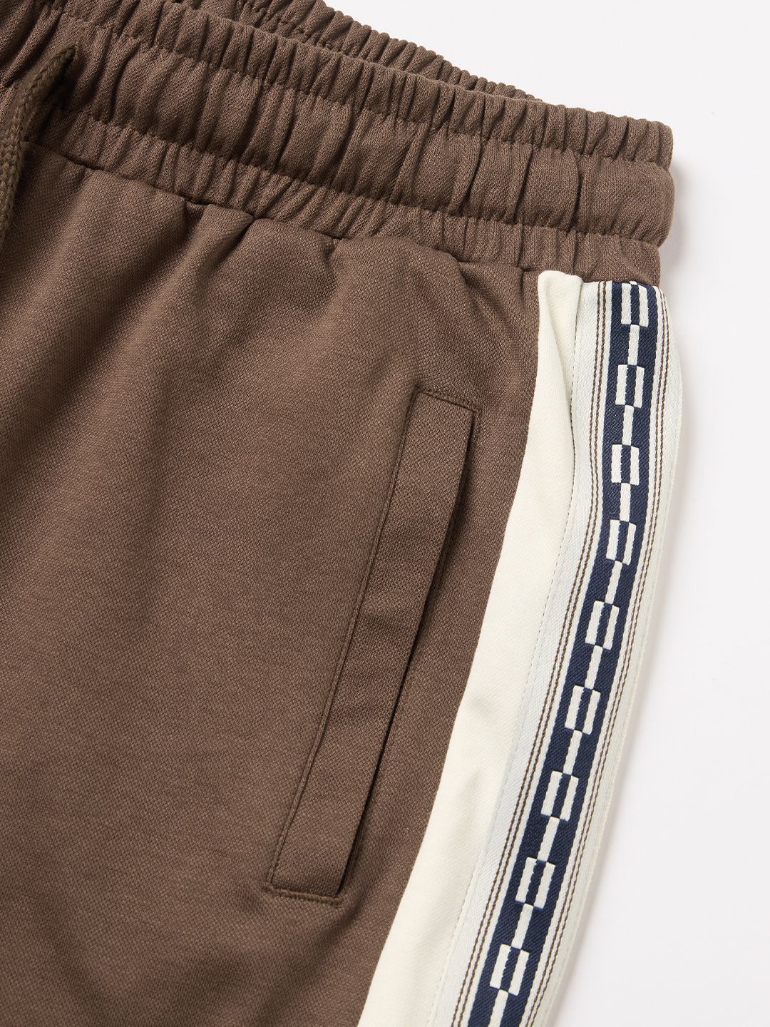 Straight-Fit Joggers: Coffee Bean Men Joggers