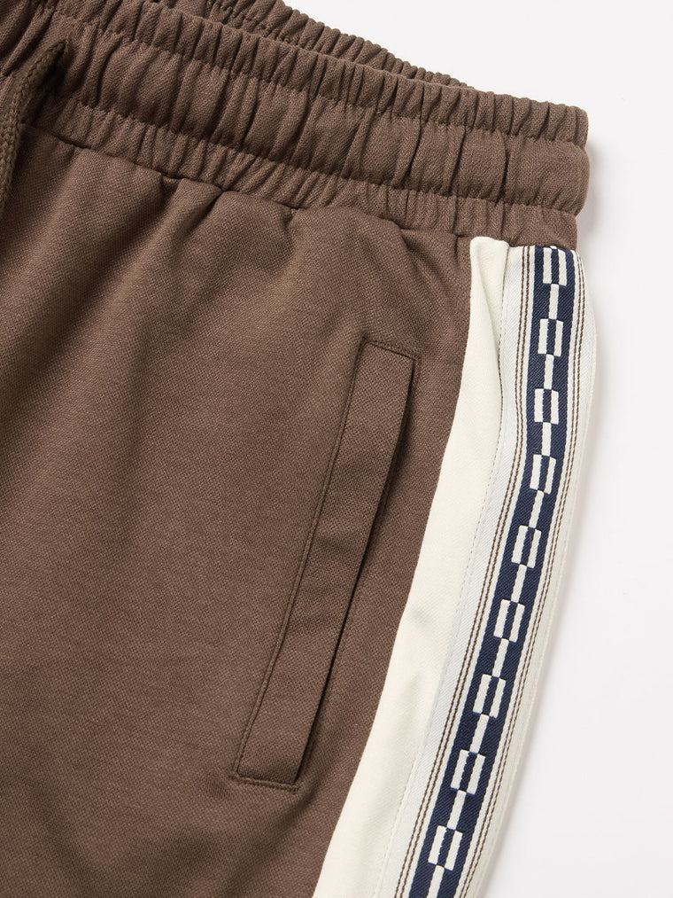 Straight-Fit Joggers: Coffee Bean Men Joggers