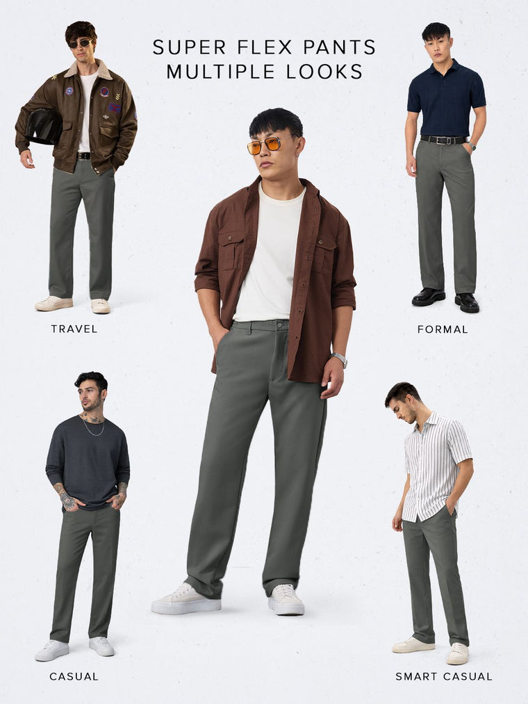 Super Pants: Anchor (Classic Fit) Men Super Flex Pants