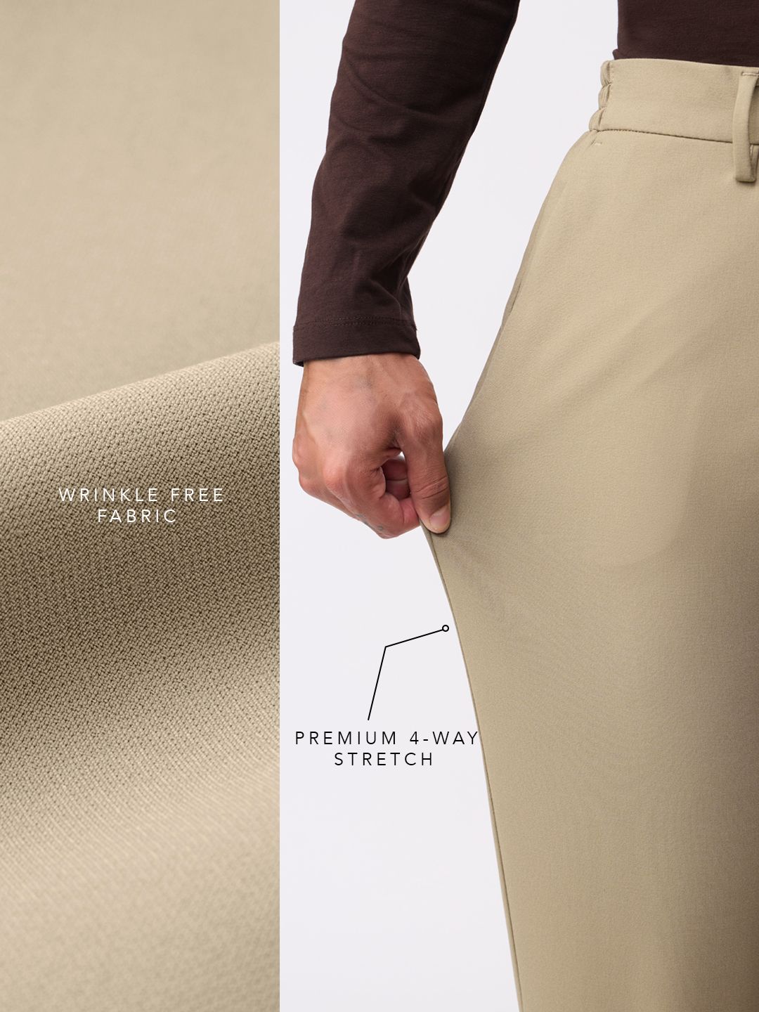 Super Pants: Sandstorm (Classic Fit) Men Super Flex Pants