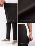 Super Pants: Dark Chocolate (Classic Fit) Men Super Flex Pants