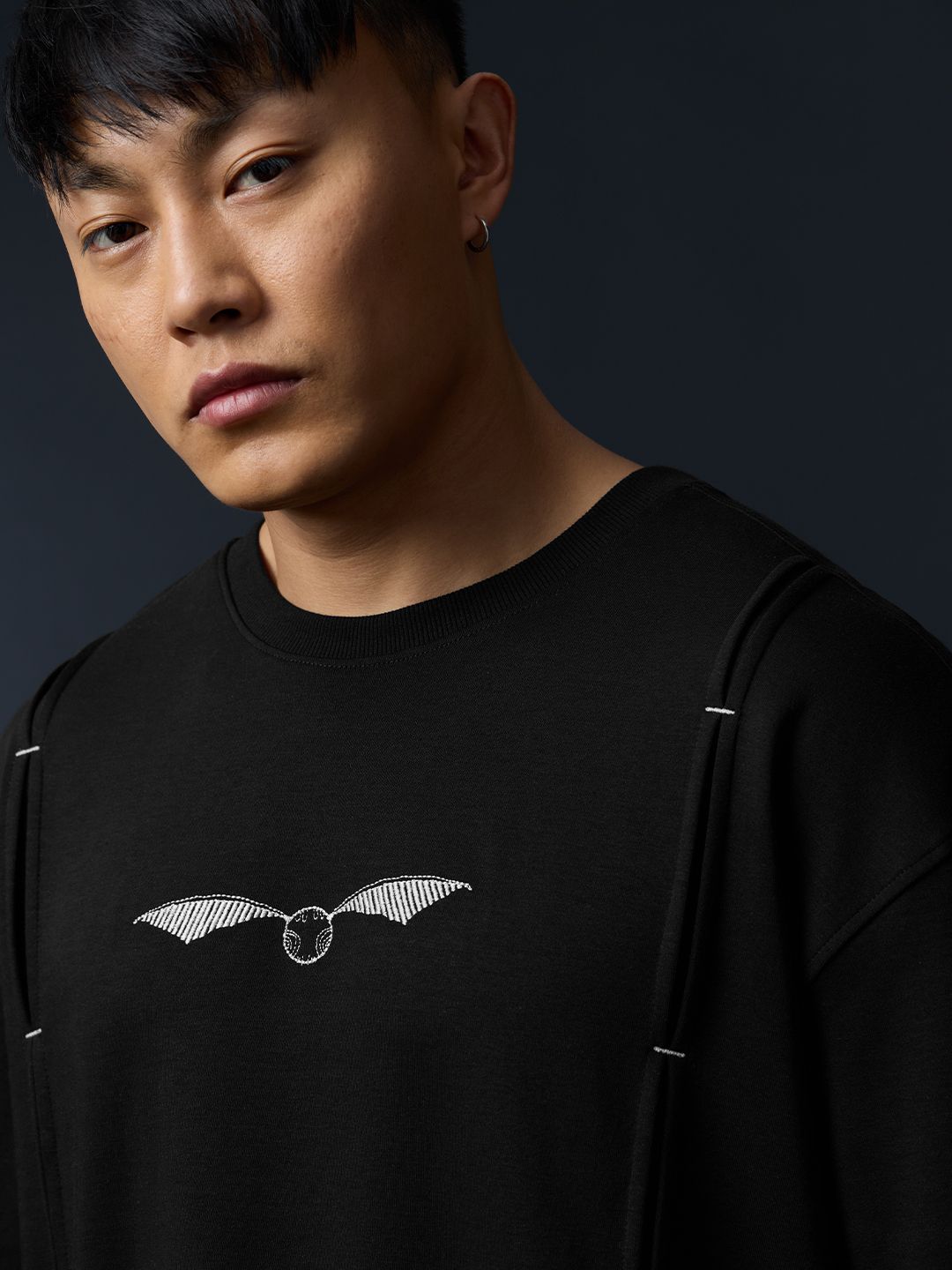 Harry Potter: Silver Snitch Oversized T-Shirts