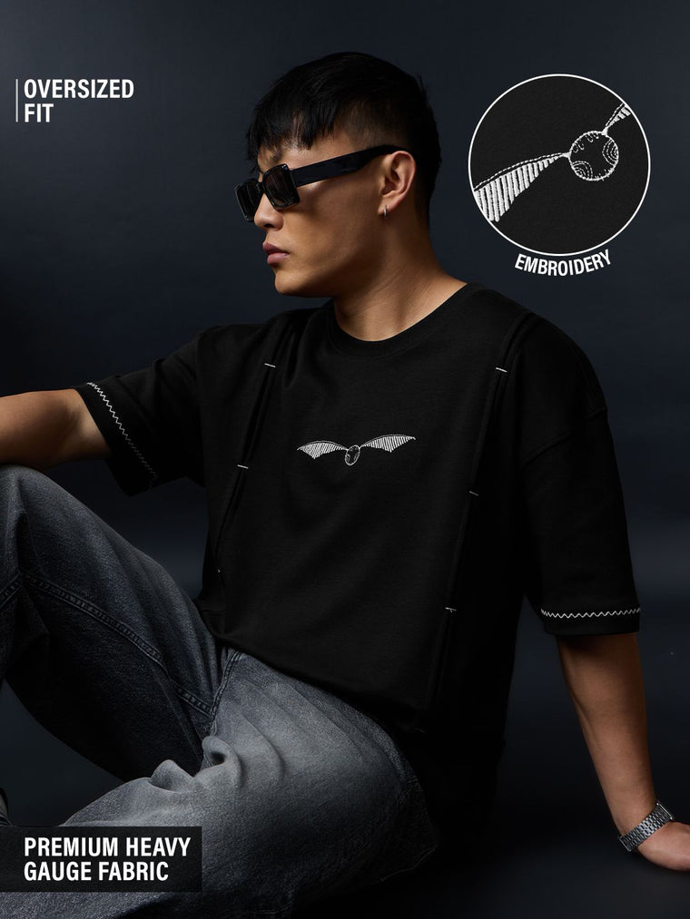 Harry Potter: Silver Snitch Oversized T-Shirts