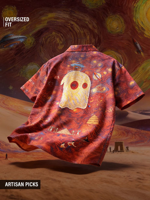 Souled Originals: Starry Night Oversized Shirts