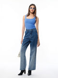 Essential Solids: Cobalt Women Knit Tops