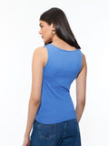 Essential Solids: Cobalt Women Knit Tops