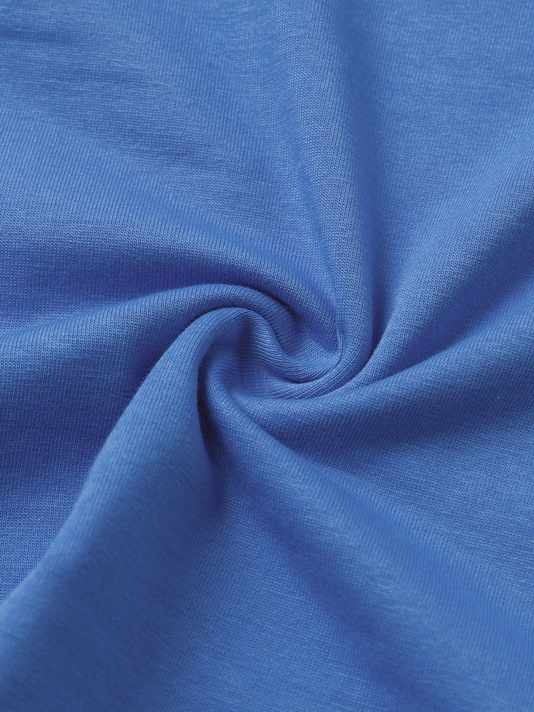 Essential Solids: Cobalt Women Knit Tops