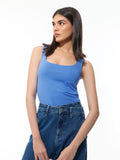 Essential Solids: Cobalt Women Knit Tops