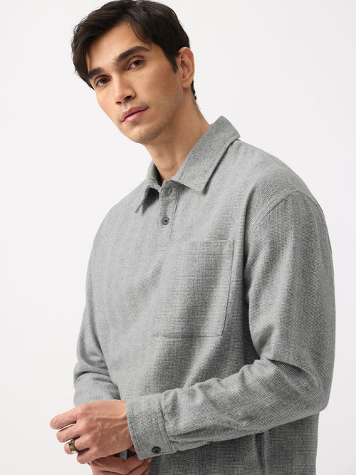 Oversized Polo: Grey Matter Oversized Polos