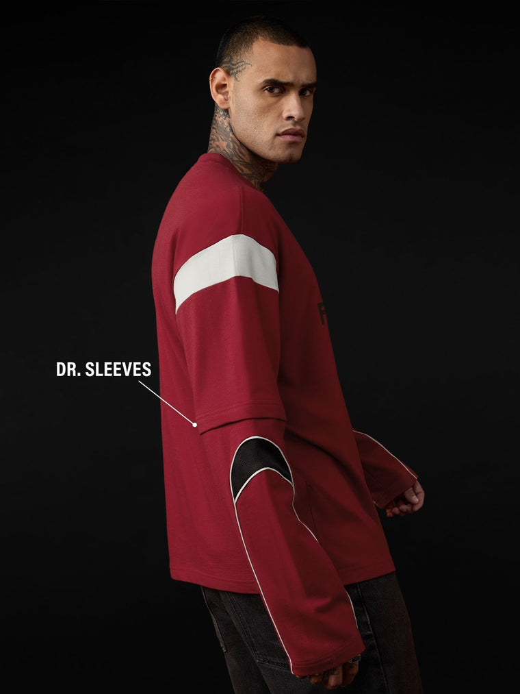 Mortal Kombat: Fatality Oversized Full Sleeve T-Shirts