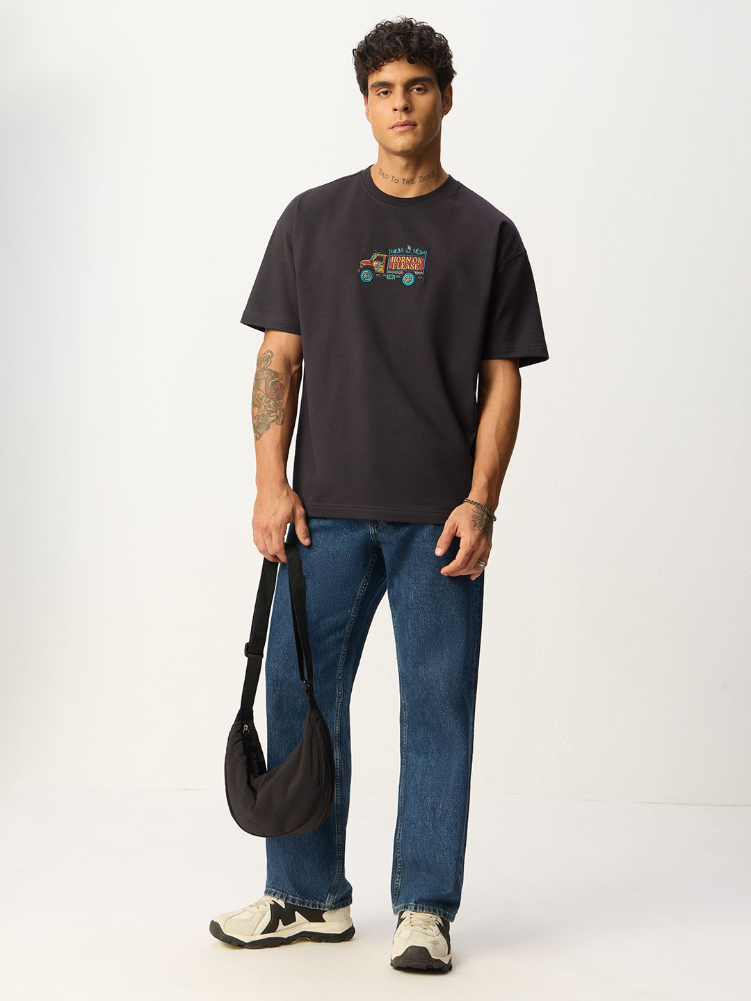 Truck Art: Horn Ok Please Oversized T-Shirts