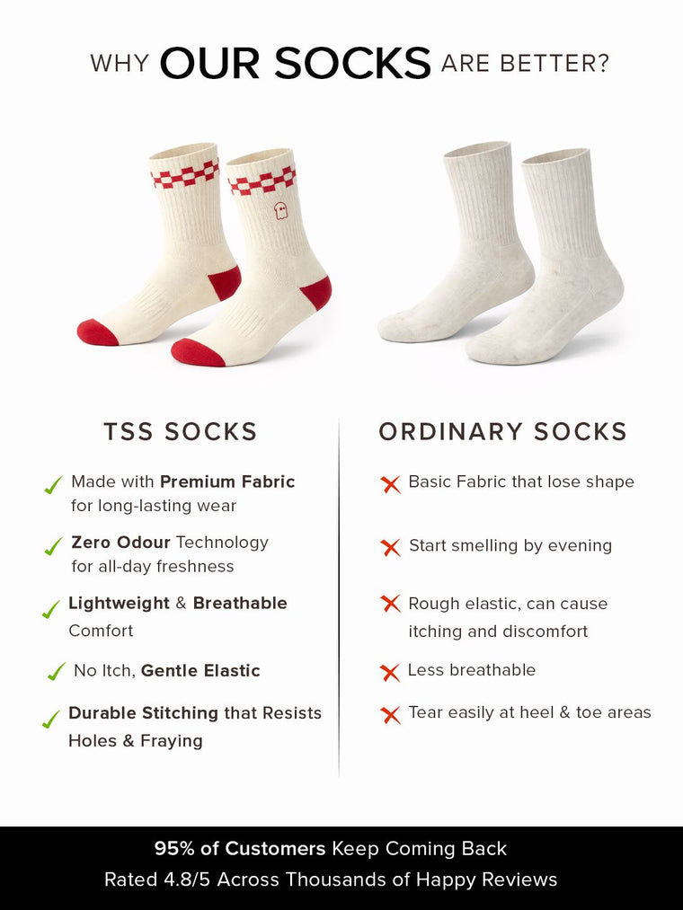 S.W.SMILEY: State Of Mind Socks