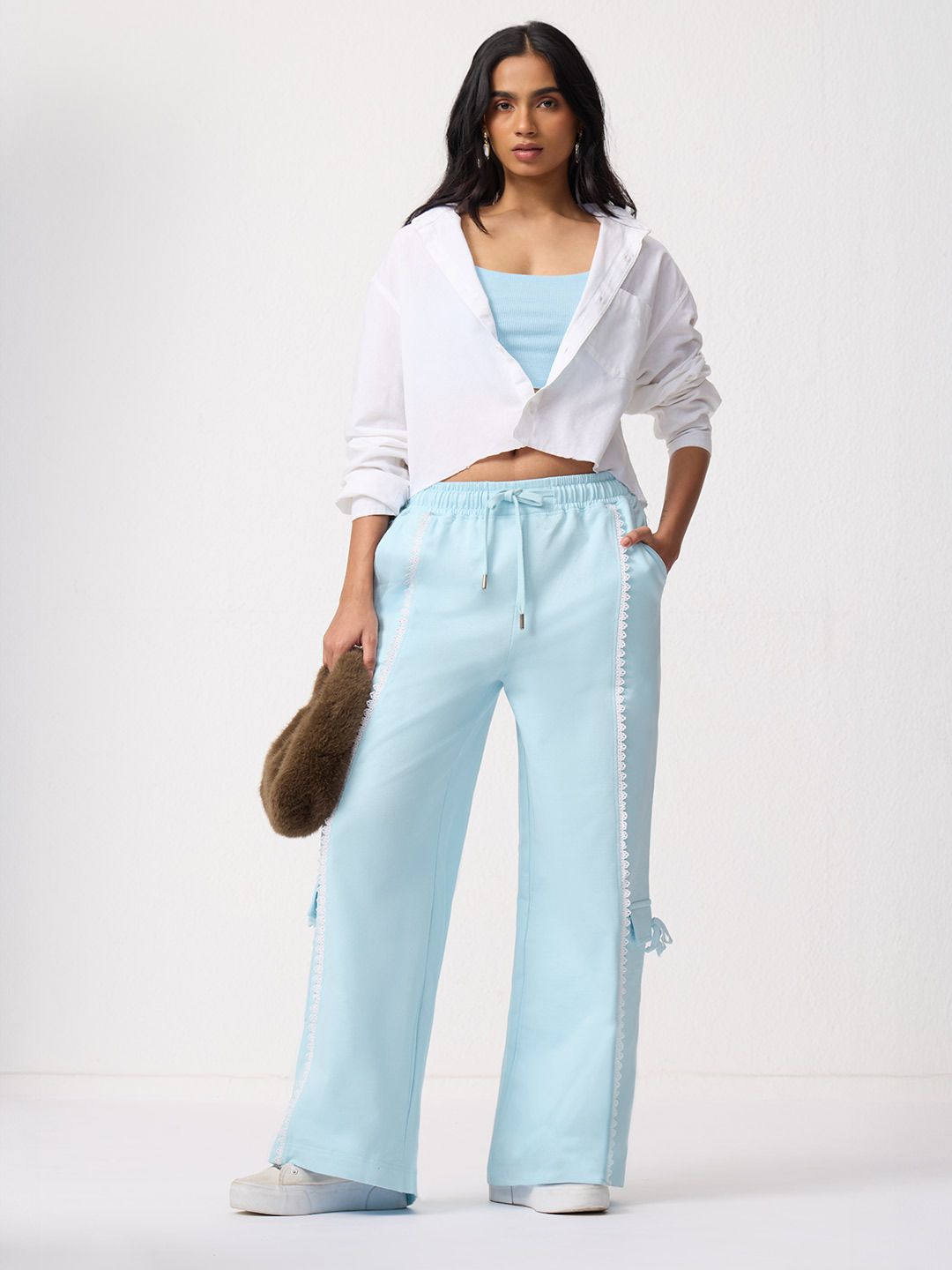 Wide Joggers: Bluebell Women Wide Joggers