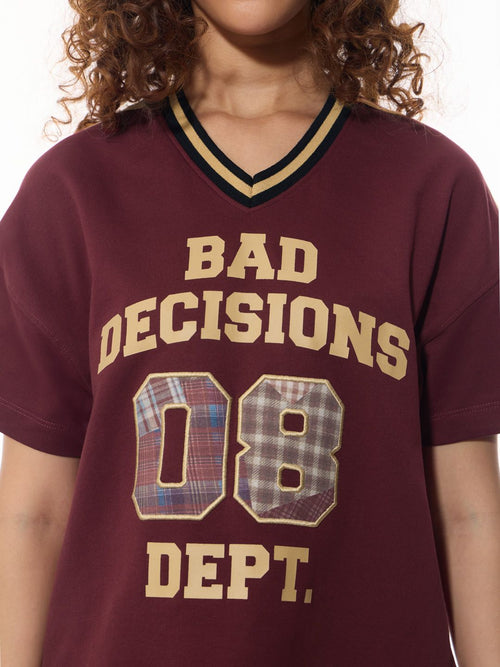 TSS Originals: Bad Decisions Women Oversized T-Shirts