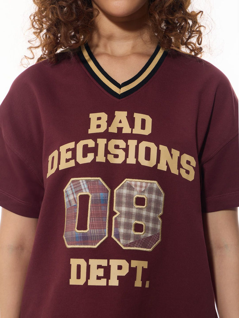 TSS Originals: Bad Decisions Women Oversized T-Shirts