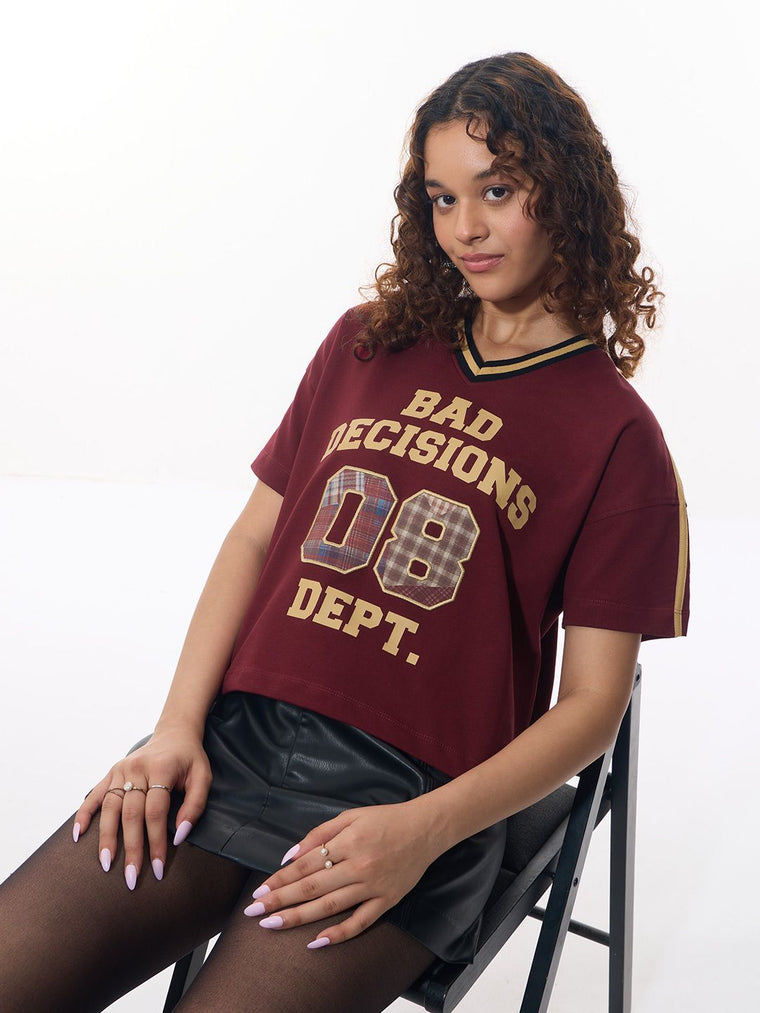 TSS Originals: Bad Decisions Women Oversized T-Shirts