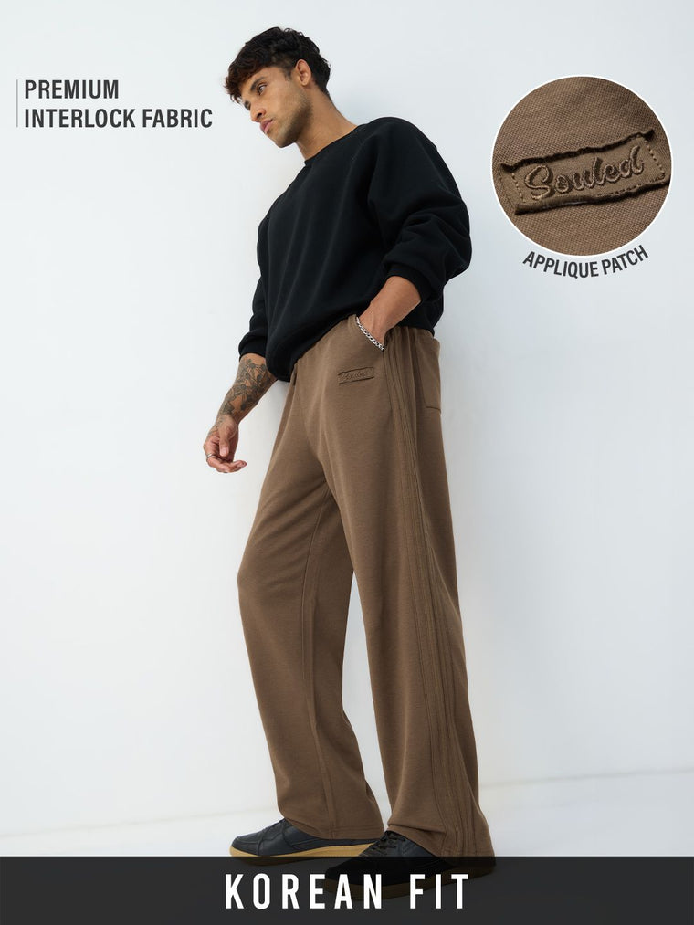 Oversized Joggers: Cocoa Men Oversized Joggers