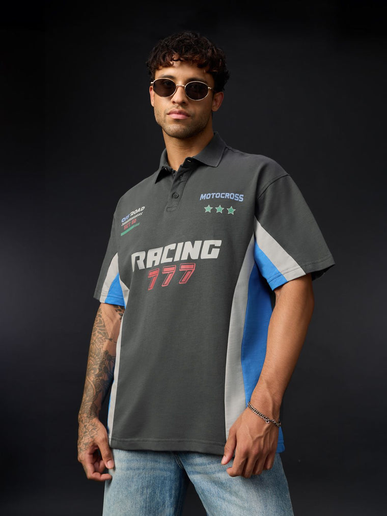 Oversized Polo: Race Oversized Polos