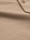 Textured Shirt: Mudbrown Men Textured Shirts