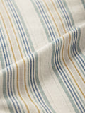Cotton Linen Stripes: Sundown Cotton Linen Shirts