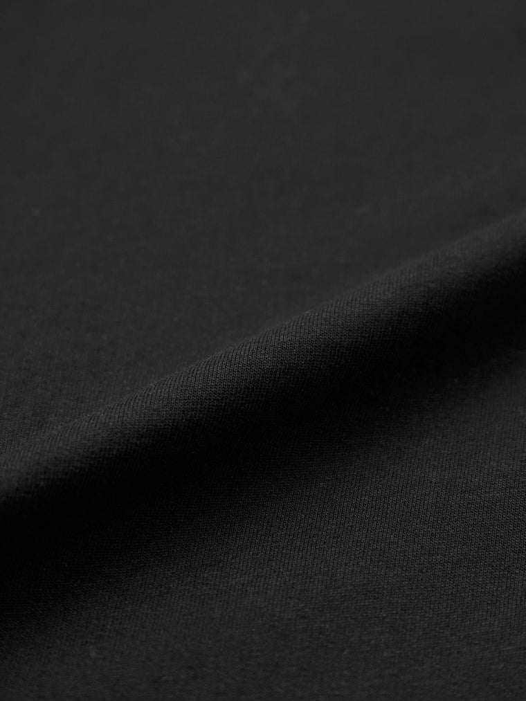 Colourblock Polo: White Black Oversized Polos