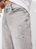 Granite Grey (Straight Fit) Men Straight Fit Jeans