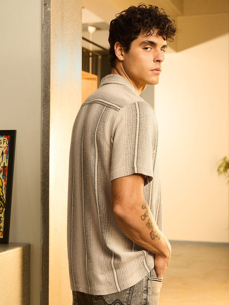TSS Originals: Sand Dune Men Textured Shirts