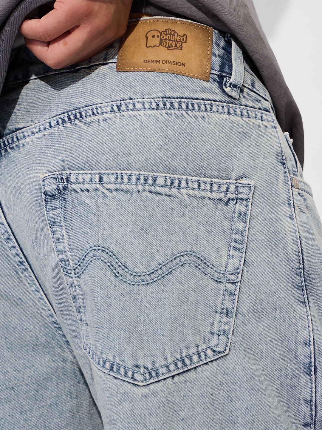 Baggy Cargo Denims: Arctic Men Cargo Jeans