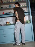 Baggy Cargo Denims: Arctic Men Cargo Jeans