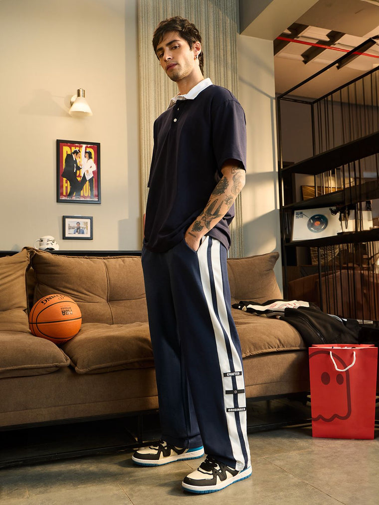 TSS Originals: Indigo Men Oversized Joggers