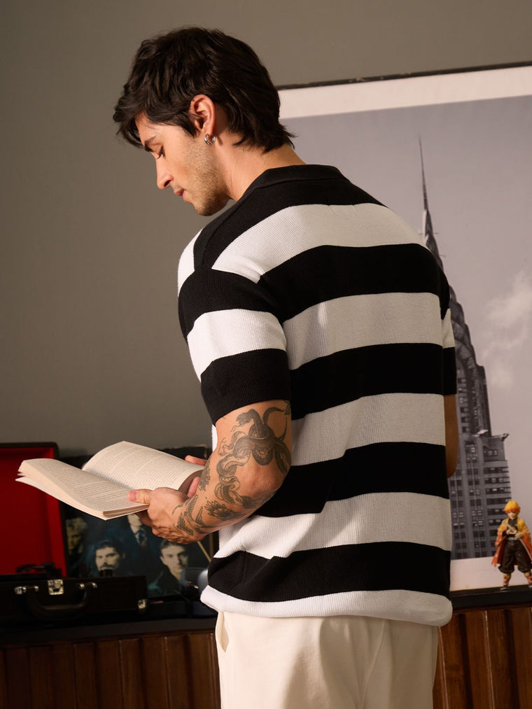 Flat Knit: Monochrome Classic Polos