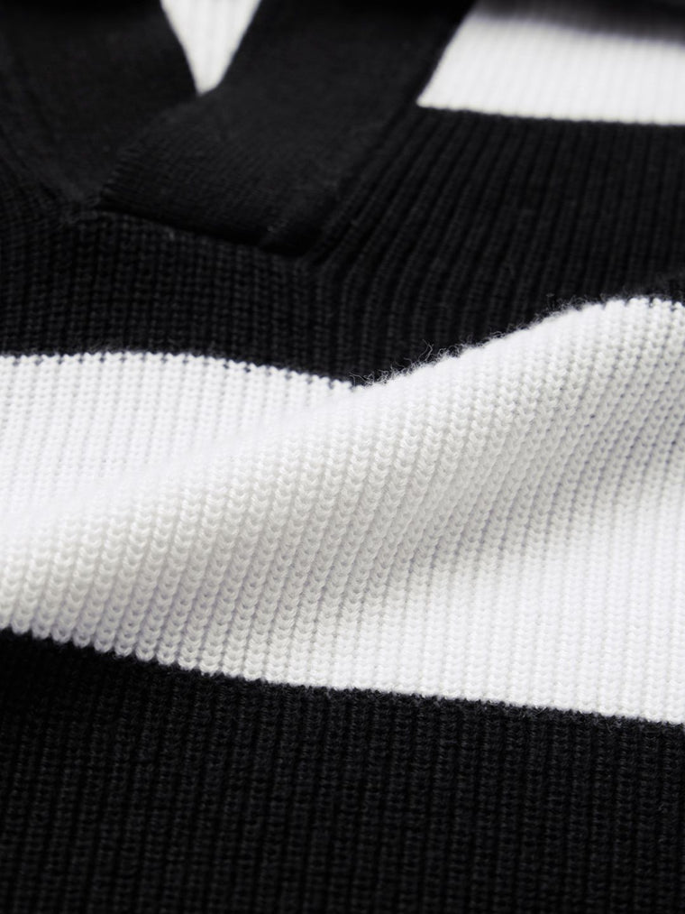 Flat Knit: Monochrome Classic Polos