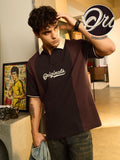 Colourblock: Cocoa Oversized Polos