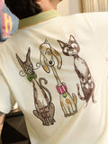 Pets On Prints: Sketch Oversized Polos
