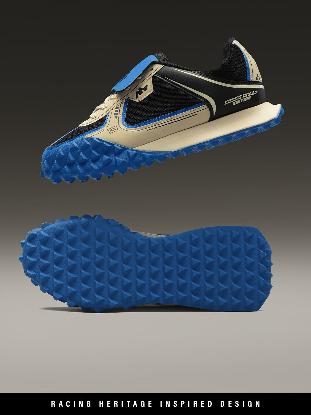 Velocity: Cobalt Men Low Top Sneakers
