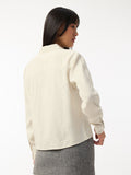 Classic Solids: CrÃ¨me Women Regular Shirts