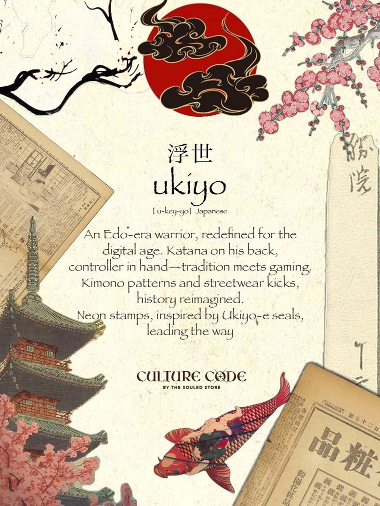 Ukiyo: E-Gamer Oversized T-Shirts