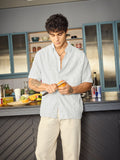 Striped Shirt: Linear Men Textured Shirts