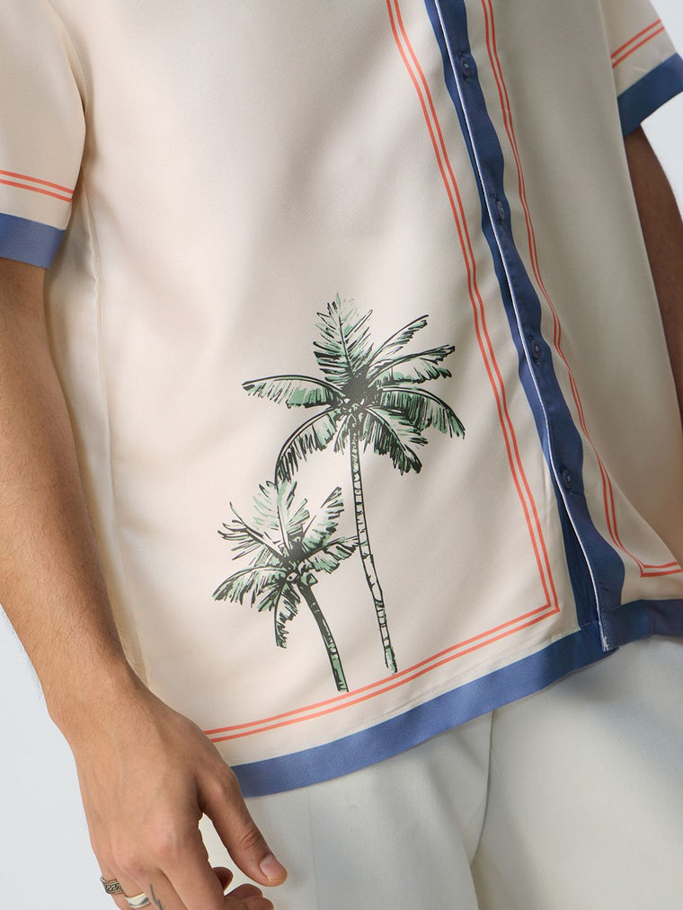 Satin Shirt: State Of Mind Oversized Shirts