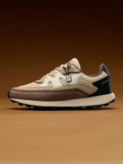 Milano: Walnut Men Low Top Sneakers