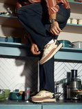 Milano: Walnut Men Low Top Sneakers