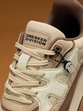 Milano: Walnut Men Low Top Sneakers