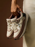 Milano: Walnut Men Low Top Sneakers