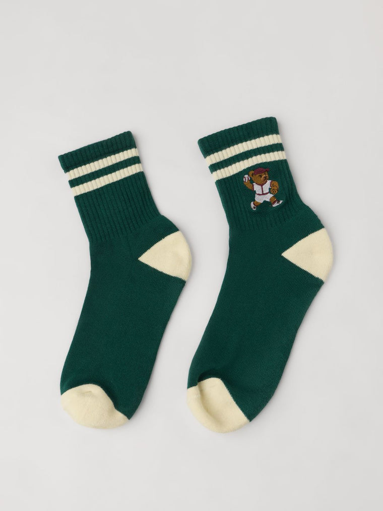Souled Socks: Baseball Teddy Socks