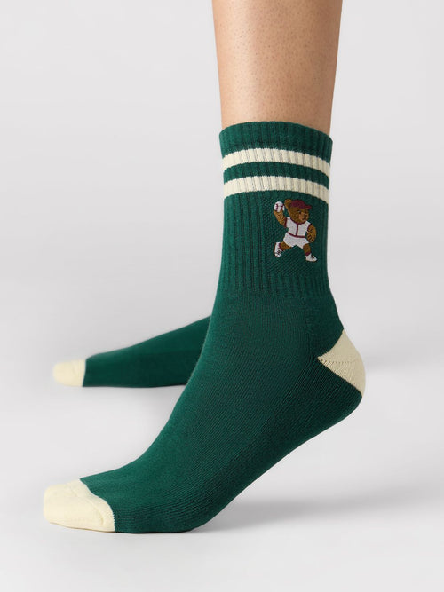 Souled Socks: Baseball Teddy Socks