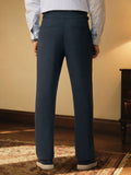 Gurkha Pants: Deep Blue Men Super Flex Pants