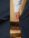 Gurkha Pants: Deep Blue Men Super Flex Pants