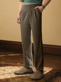 Gurkha Pants: Espresso Brown Men Super Flex Pants
