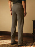 Gurkha Pants: Espresso Brown Men Super Flex Pants