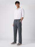 Super Pants: Grey Stripes (Classic Fit) Men Super Flex Pants